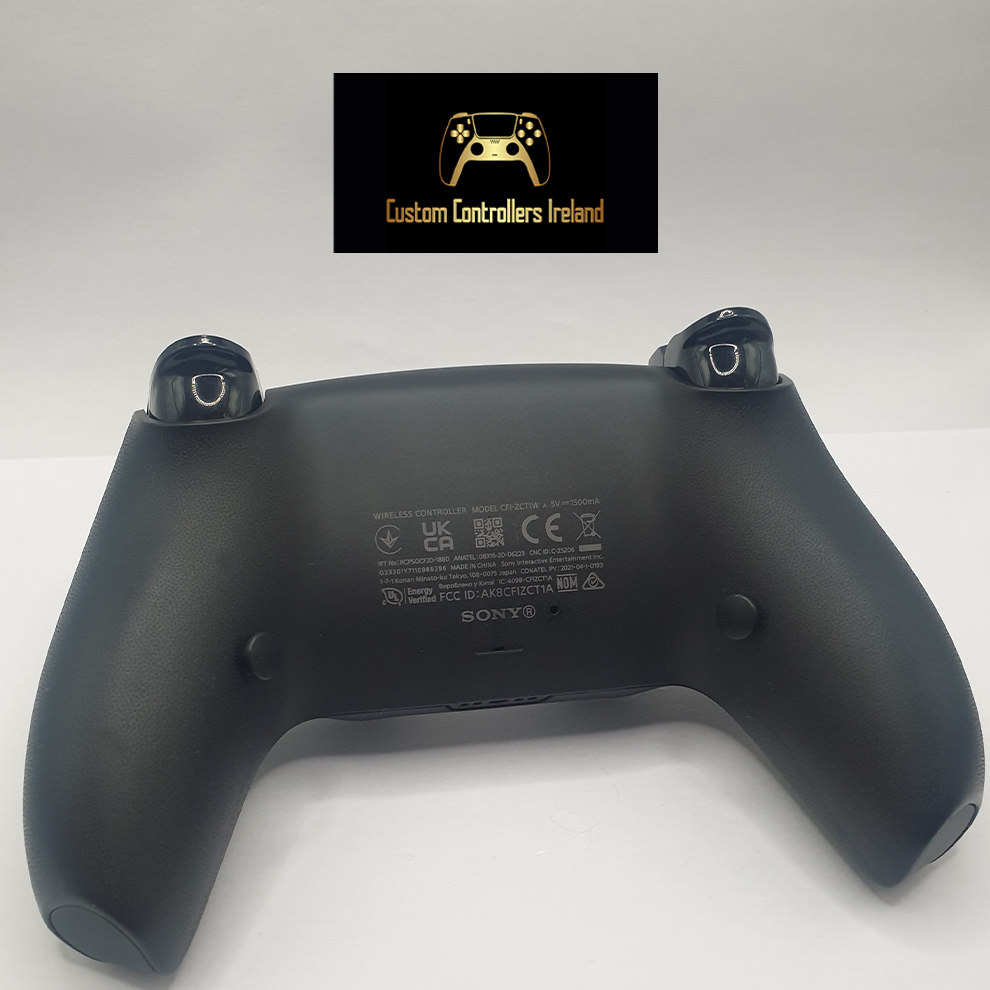 Midnight Black PS5 Custom Controller Back Buttons – Custom Controllers ...