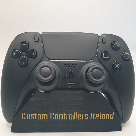 Midnight Black PS5 Controller with 2 Back Action Buttons