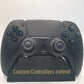 Midnight Black PS5 Custom Controller Back Buttons
